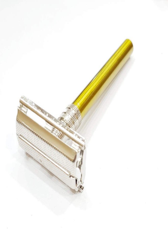 Foreign Holics Golden Shaving Safety Razor For Men - Image 1